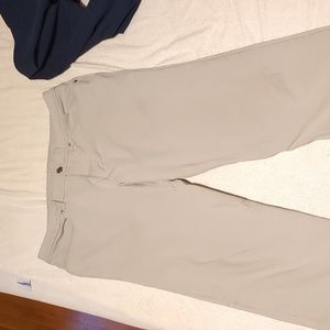 Lululemon Abc pant khaki size 33 and 33 inseam